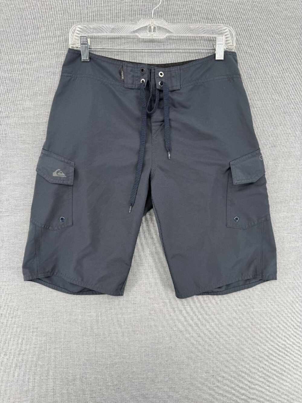 Quiksilver Board Shorts Mens 30 11" Swim Trunks Cargo Pocket Drawstring Y2K